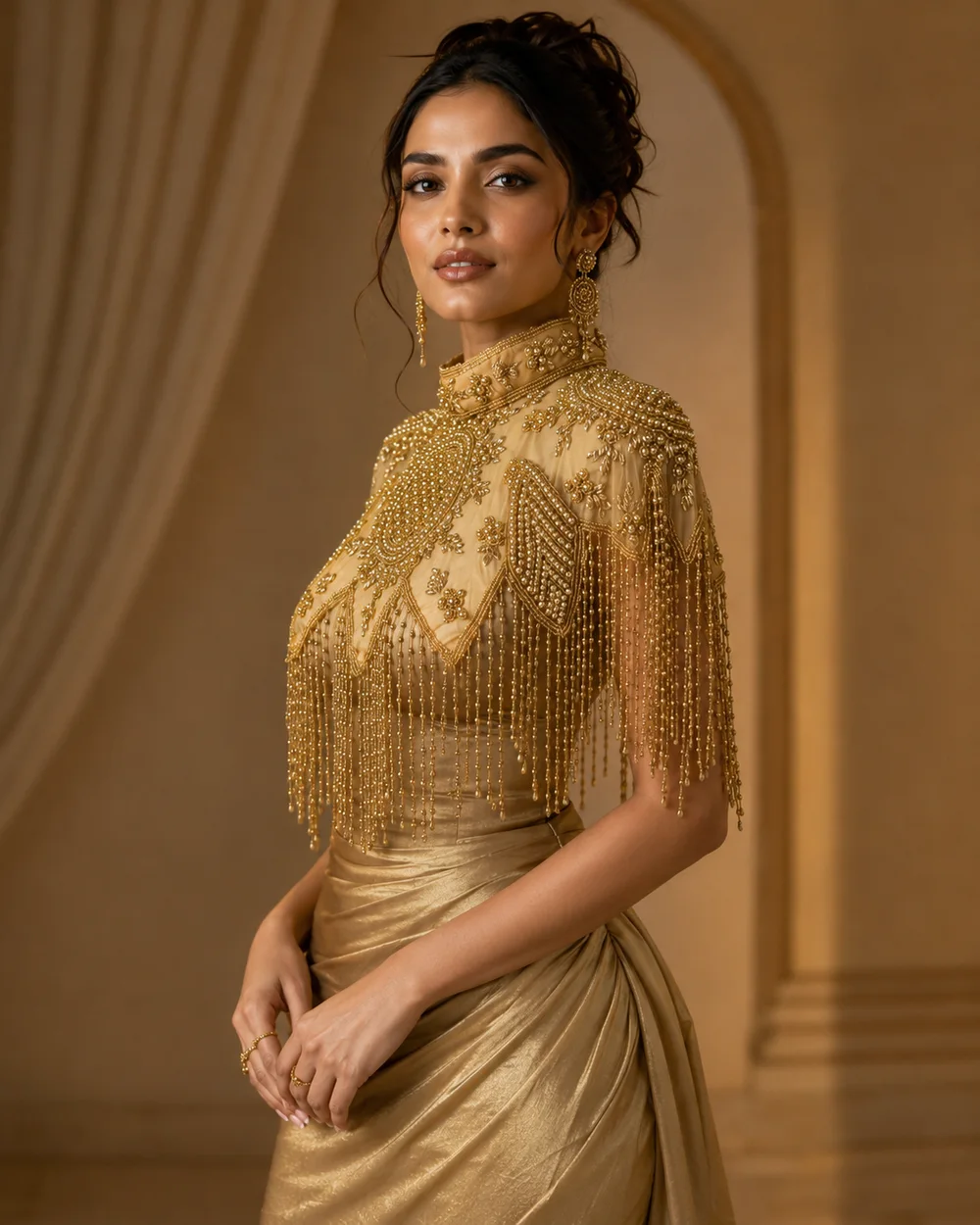 Meyoush Aurum Cascade styled